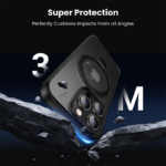 يوجرين - حافظة واقية لهاتف آيفون 15 برو و15 برو ماكس مع حامل مغناطيسي - الصورة 6