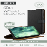 XQISIT - NP Slim Wallet Cover for Galaxy S23 Ultra Black - Image 6