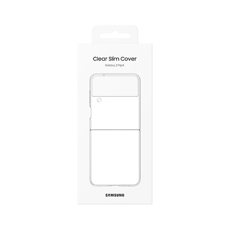 Untitled-17-24-3.png Samsung - Galaxy Z Flip4 Clear Slim Cover - Transparent - Image 7
