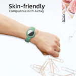 AirTag Wrist Band Silicone Bracelet Protective Watch Strap - الصورة 10