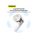 Baseus - Bowie E13 Wireless Earphones - Moon White - Image 11