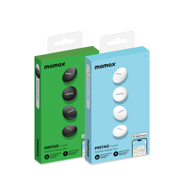 PinTag - Find My Tracker (4 Pack Bundle)