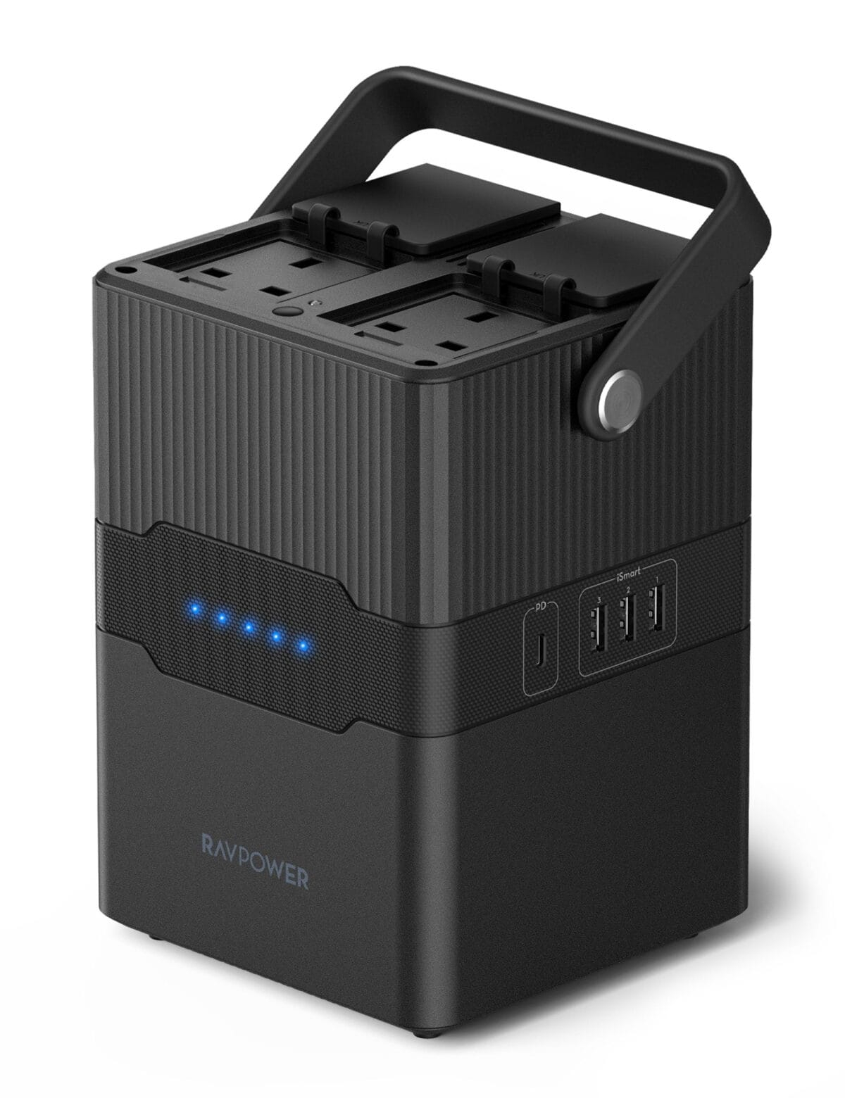 PD Pioneer 70200mAh 300W 4-Port Power House RP-PB1010 (UK) – Black - Image 2